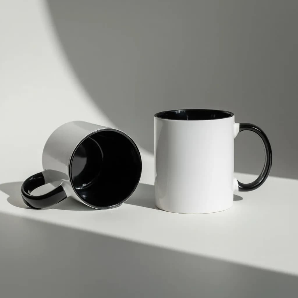 Mug with inside colour